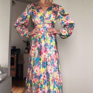 Ronny Kobo long-sleeve dress